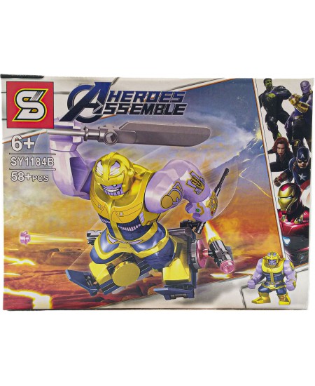 لگو تانوس Thanos با سفینه فضایی