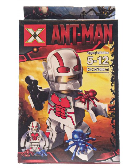 مجموعه مینی فیگور های مرد مورچه ای Ant-man