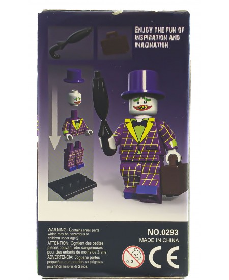لگو آدمکی جوکر Joker دلقک باکلاس در دو مدل