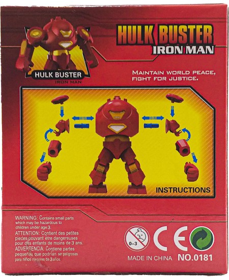 مینی فیگور بزرگ عضلانی هالک باستر Hulk Buster