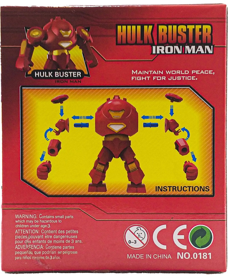 مینی فیگور بزرگ عضلانی هالک باستر Hulk Buster