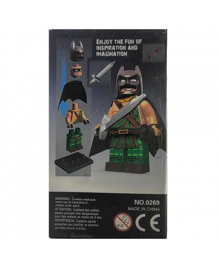 لگو آدمکی بتمن Batman تارتان Tartan مدل JISI 0269