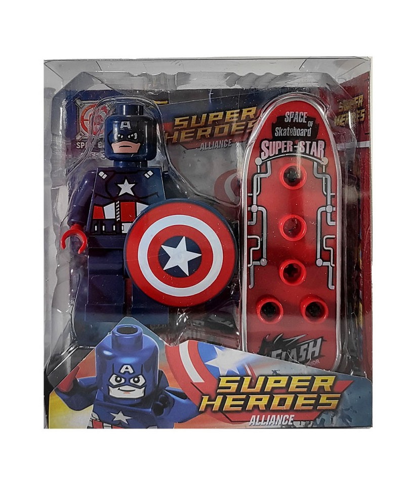 لگو کاپیتان آمریکا Captain America شیشه ای