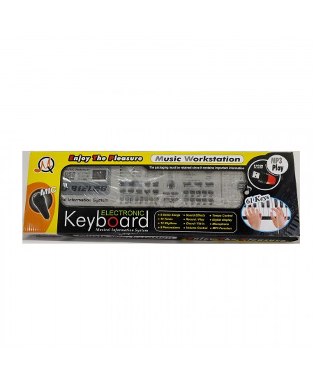 ارگ 61 کلید آموزشی فلش خور USB برقی مدل ام کیو MQ